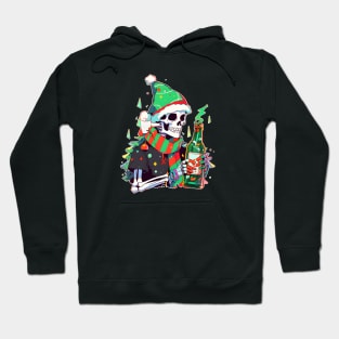 Christmas Skulls Hoodie